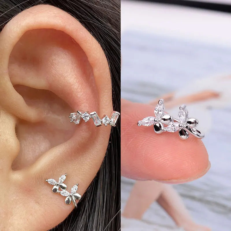 Elegante Earcuff´s, Ohrringe in zeitlosem Design