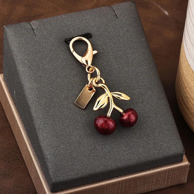 Niedlicher Taschenanhänger, Accessoire in Gold mit verschiedenen Motiv - Anhänger
