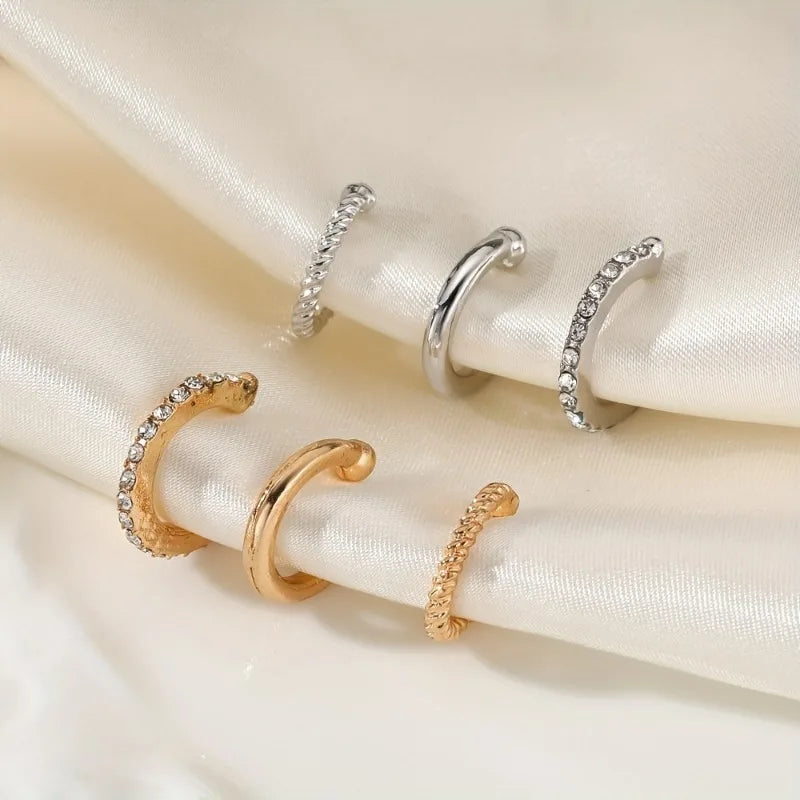 Elegante Earcuff´s, Ohrringe in zeitlosem Design