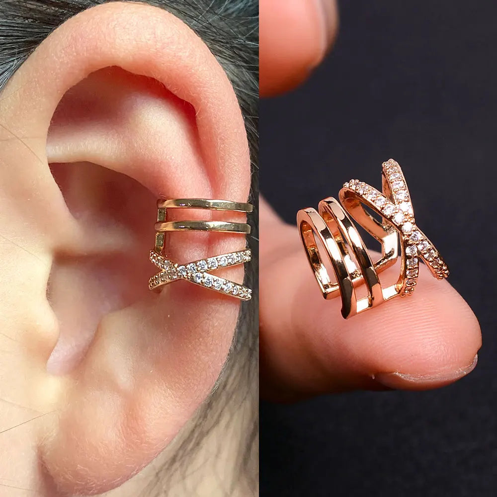Elegante Earcuff´s, Ohrringe in zeitlosem Design