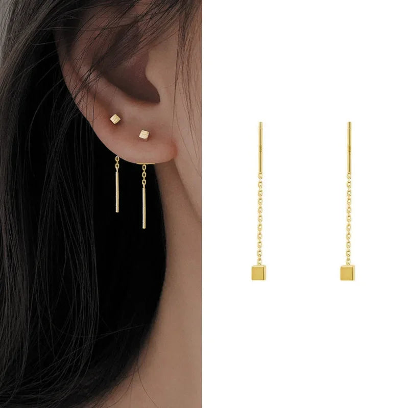 Elegante Ohrringe, verschiedene Designs