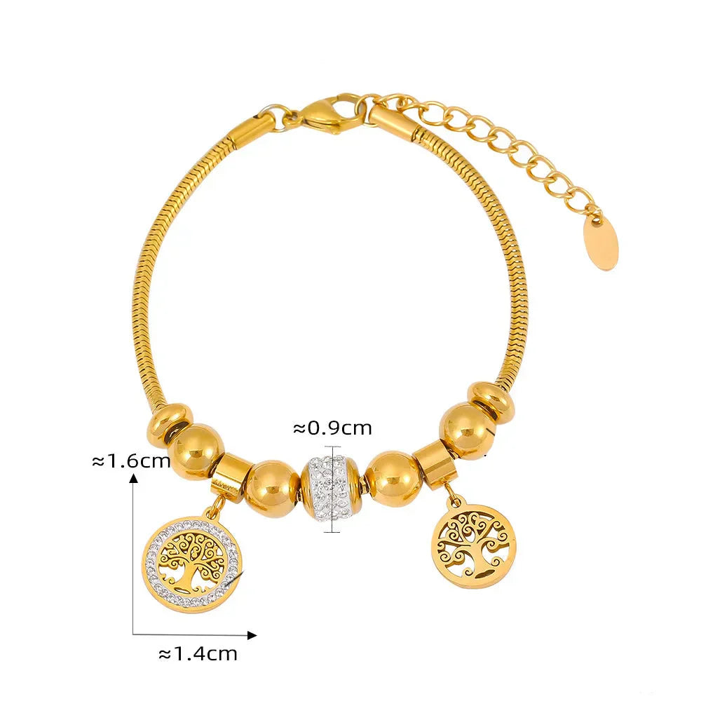 Wunderschönes Bettelarmband/Armkette, mit verschiedenen Charms