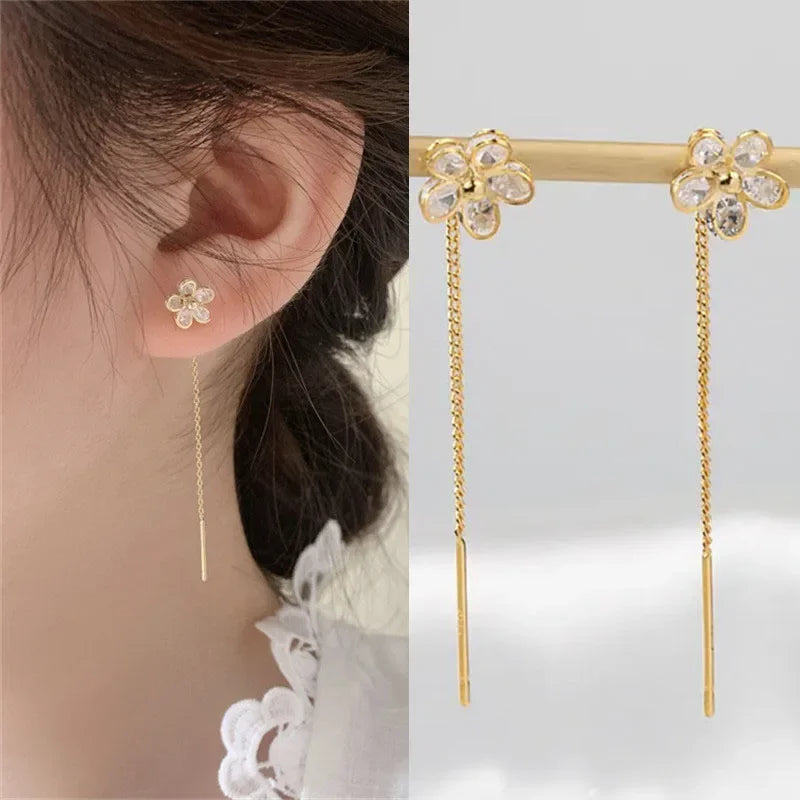 Elegante Ohrringe, verschiedene Designs