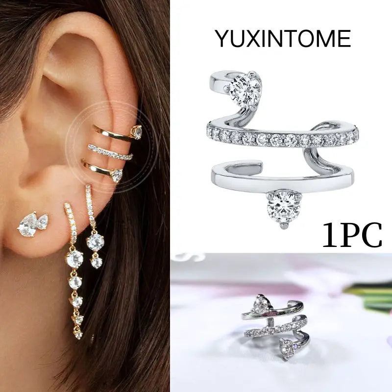 Elegante Earcuff´s, Ohrringe in zeitlosem Design