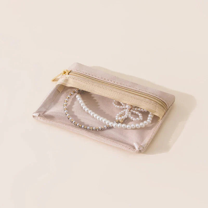 Kleine Schmuckaufbewahrungstasche, perfekt für die Handtasche