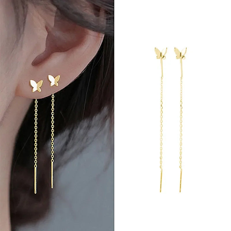 Elegante Ohrringe, verschiedene Designs
