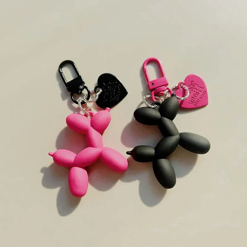 Niedlicher Taschenanhänger, Accessoire in verschiedenen Farben, mit Hunde - Anhänger