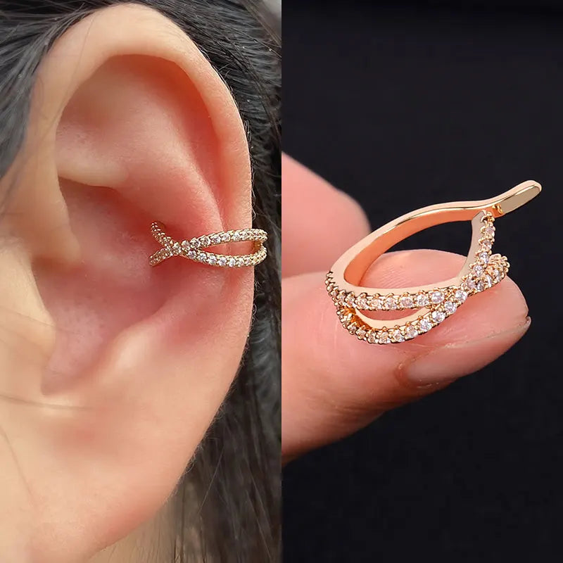 Elegante Earcuff´s, Ohrringe in zeitlosem Design