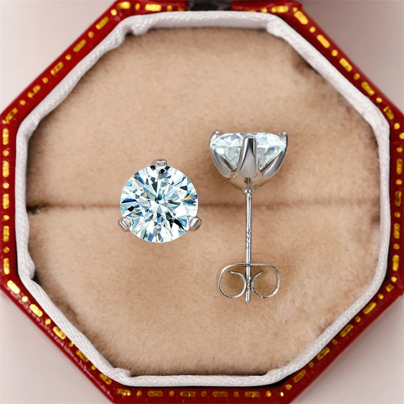 Elegante Ohrringe, verschiedene Farben und Steinformen