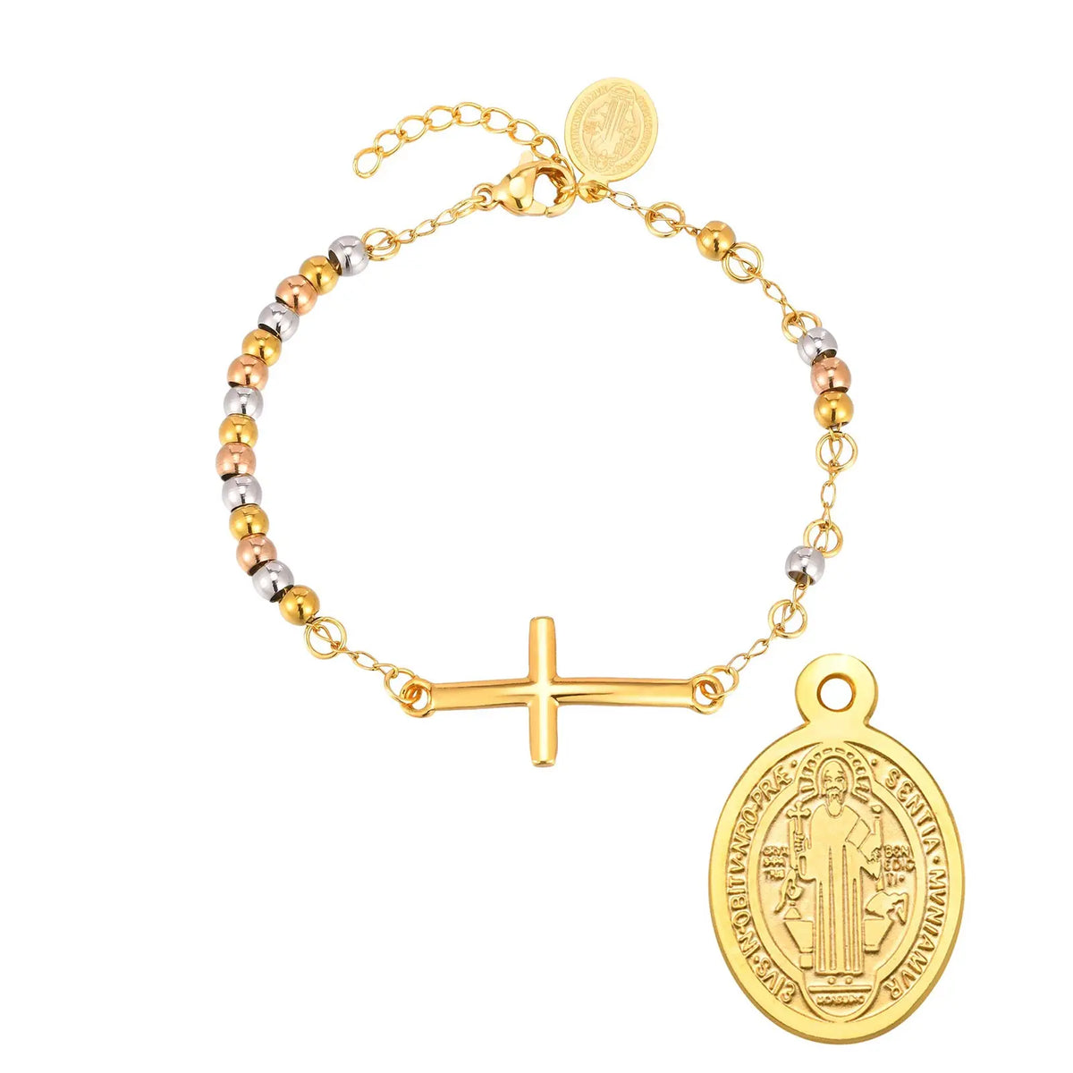 Elegante Armkette/ Armband in Gold, mit verschiedenen Motiven