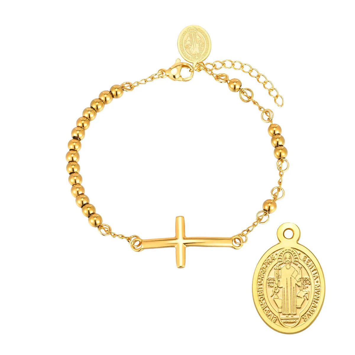 Elegante Armkette/ Armband in Gold, mit verschiedenen Motiven